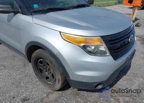 2014 Ford Police Interceptor из США, поврежденный, VIN 1FM5K8AR3EGA92873